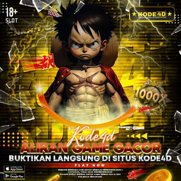 KODE4D: Login Bandar Toto Slot Gacor Online Terpercaya Modal Receh